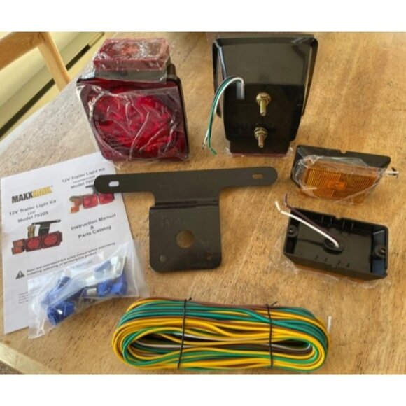 Trailer Light Kit - 12V All LED, Left and Right Waterproof - Picture 1 of 1
